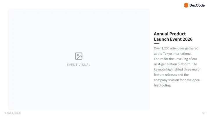 Image left caption slide